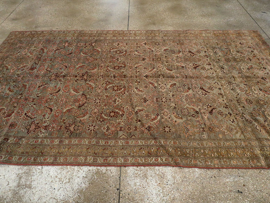 Antique Persian Bidjar Carpet, No.23336 - Gsblank