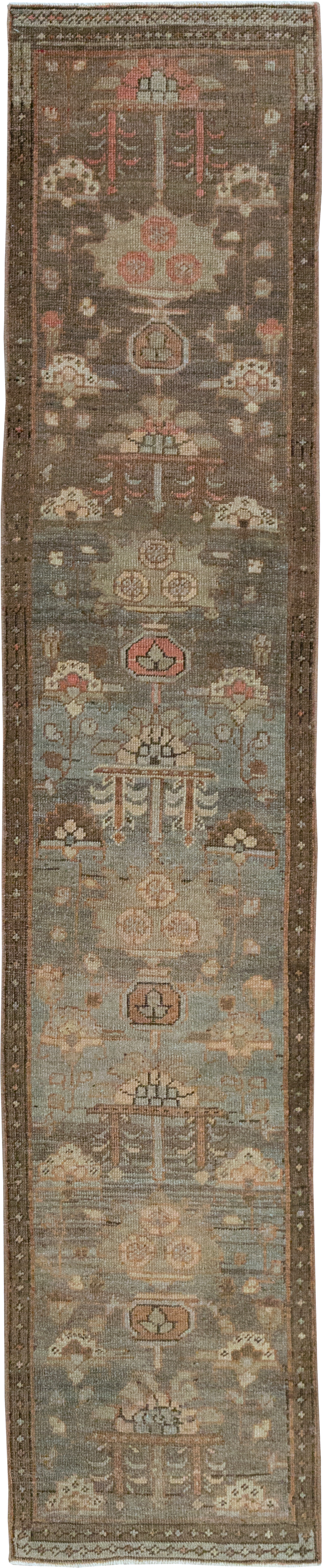 Antique Persian Heriz Runner, No.23337 - Gsblank