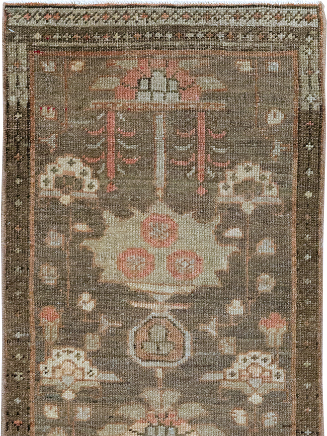 Antique Persian Heriz Runner, No.23337 - Gsblank