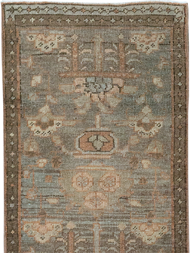 Antique Persian Heriz Runner, No.23337 - Gsblank