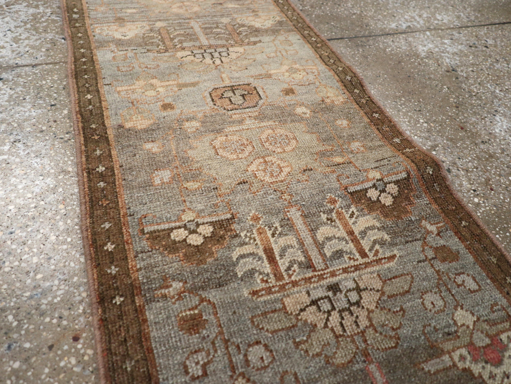 Antique Persian Heriz Runner, No.23337 - Gsblank