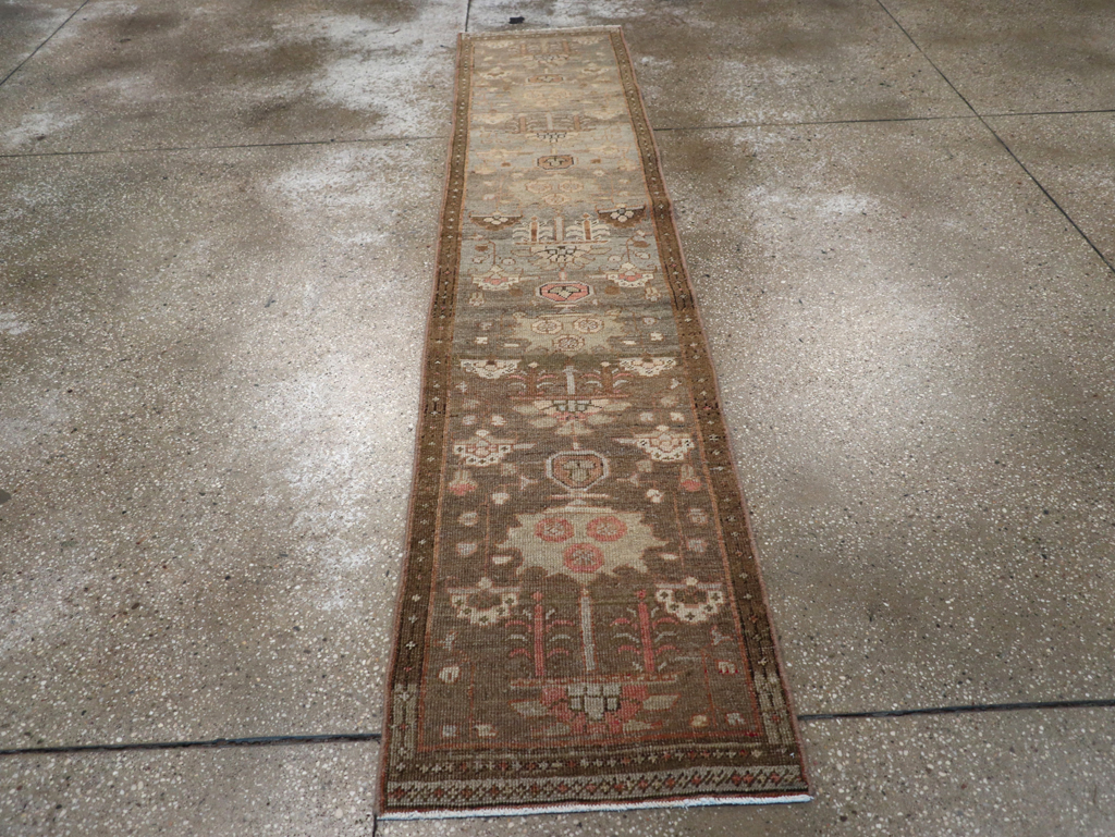 Antique Persian Heriz Runner, No.23337 - Gsblank
