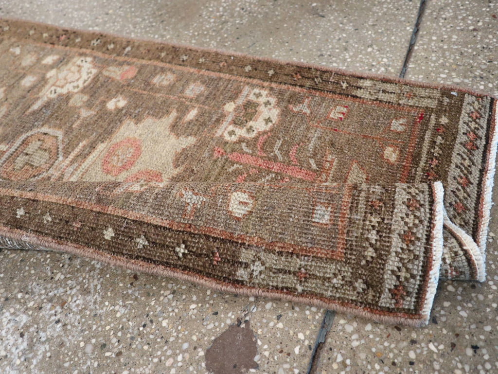Antique Persian Heriz Runner, No.23337 - Gsblank