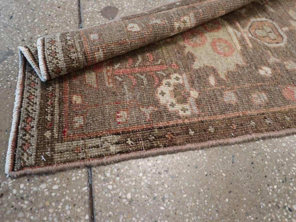 Antique Persian Heriz Runner, No.23337 - Gsblank