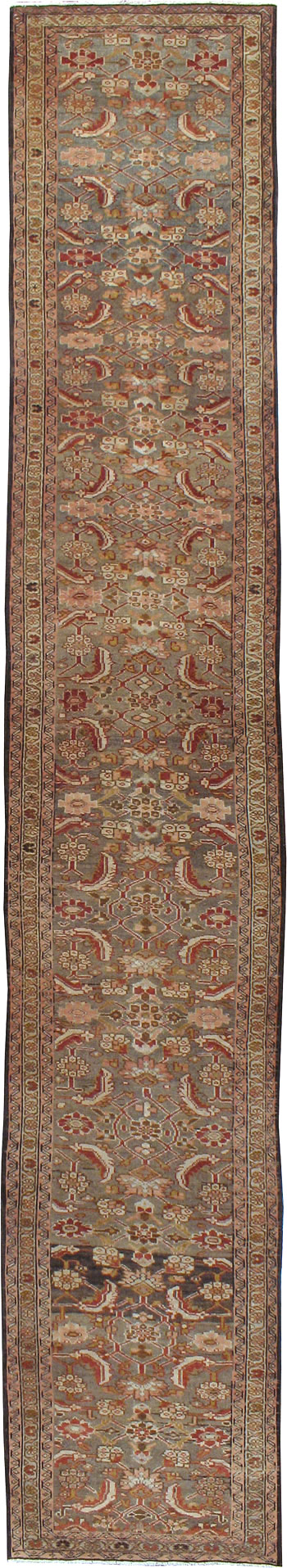 Vintage Persian Malayer Runner, No.23338 - Gsblank