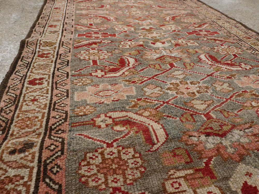 Vintage Persian Malayer Runner, No.23338 - Gsblank