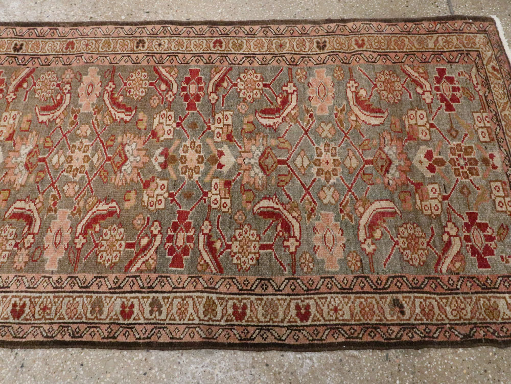 Vintage Persian Malayer Runner, No.23338 - Gsblank