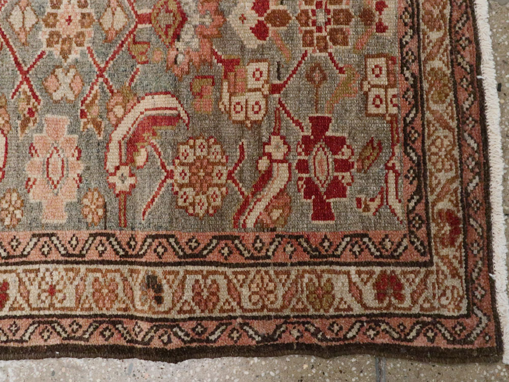 Vintage Persian Malayer Runner, No.23338 - Gsblank