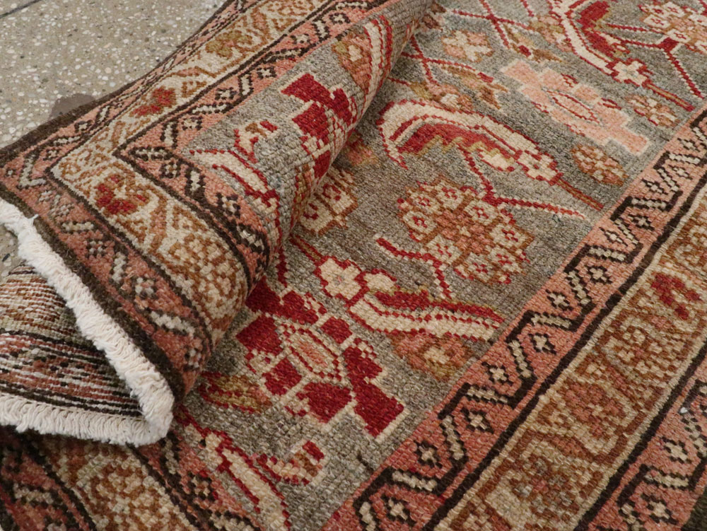 Vintage Persian Malayer Runner, No.23338 - Gsblank