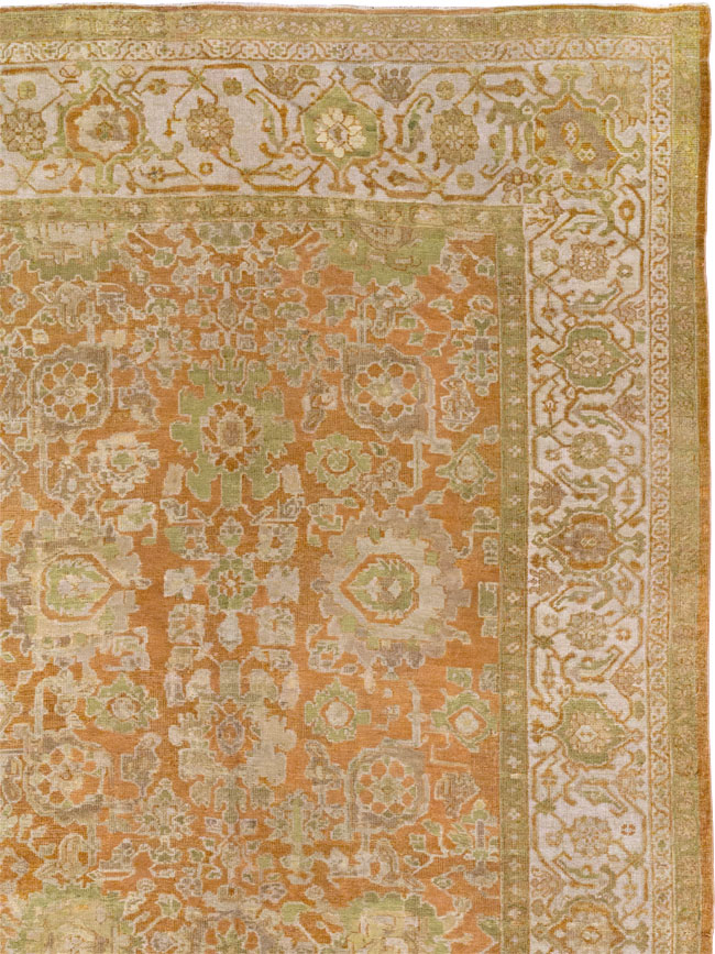 Antique Persian Mahal Large Carpet, No.23340 - Gsblank