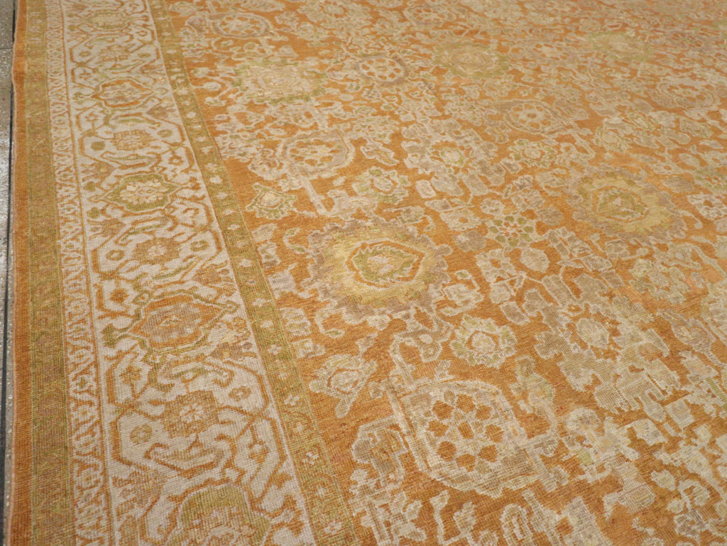 Antique Persian Mahal Large Carpet, No.23340 - Gsblank