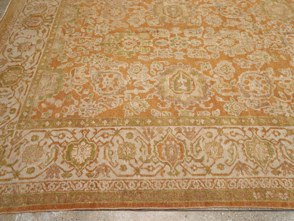 Antique Persian Mahal Large Carpet, No.23340 - Gsblank