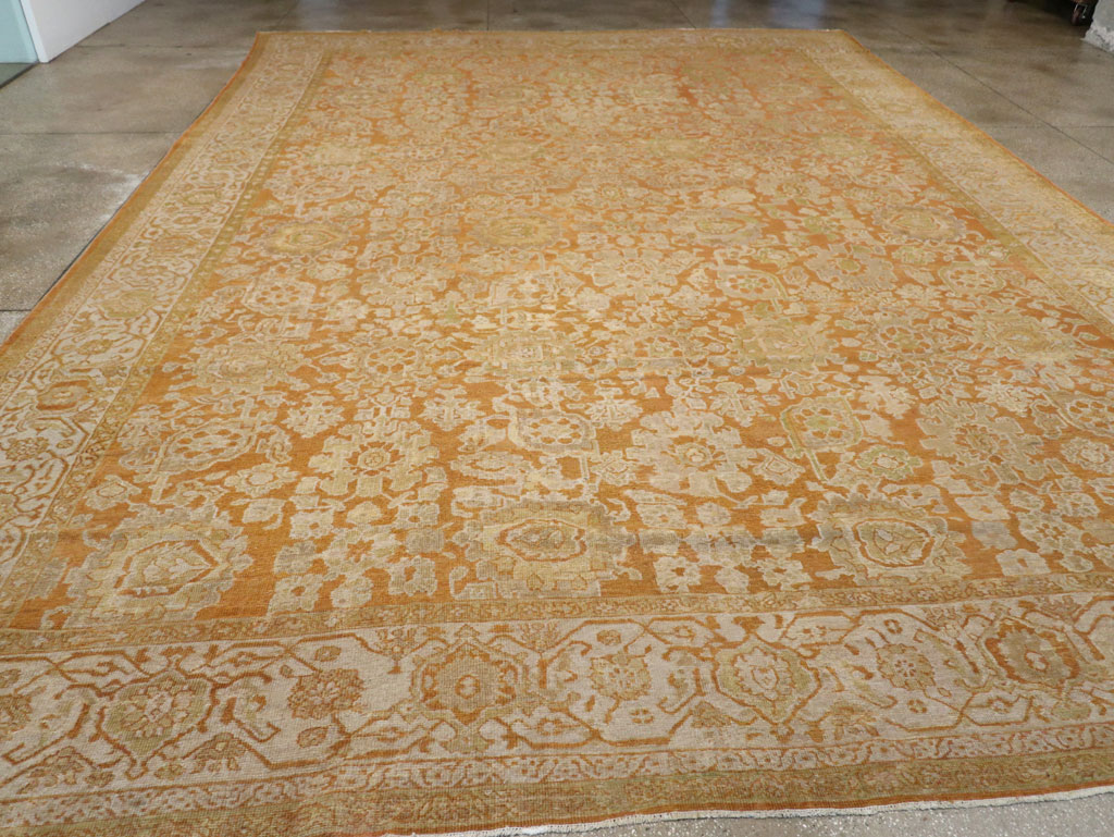 Antique Persian Mahal Large Carpet, No.23340 - Gsblank