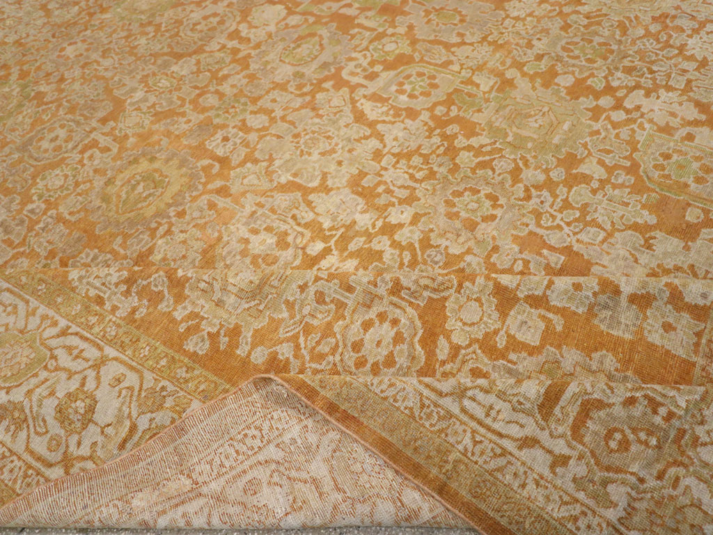 Antique Persian Mahal Large Carpet, No.23340 - Gsblank