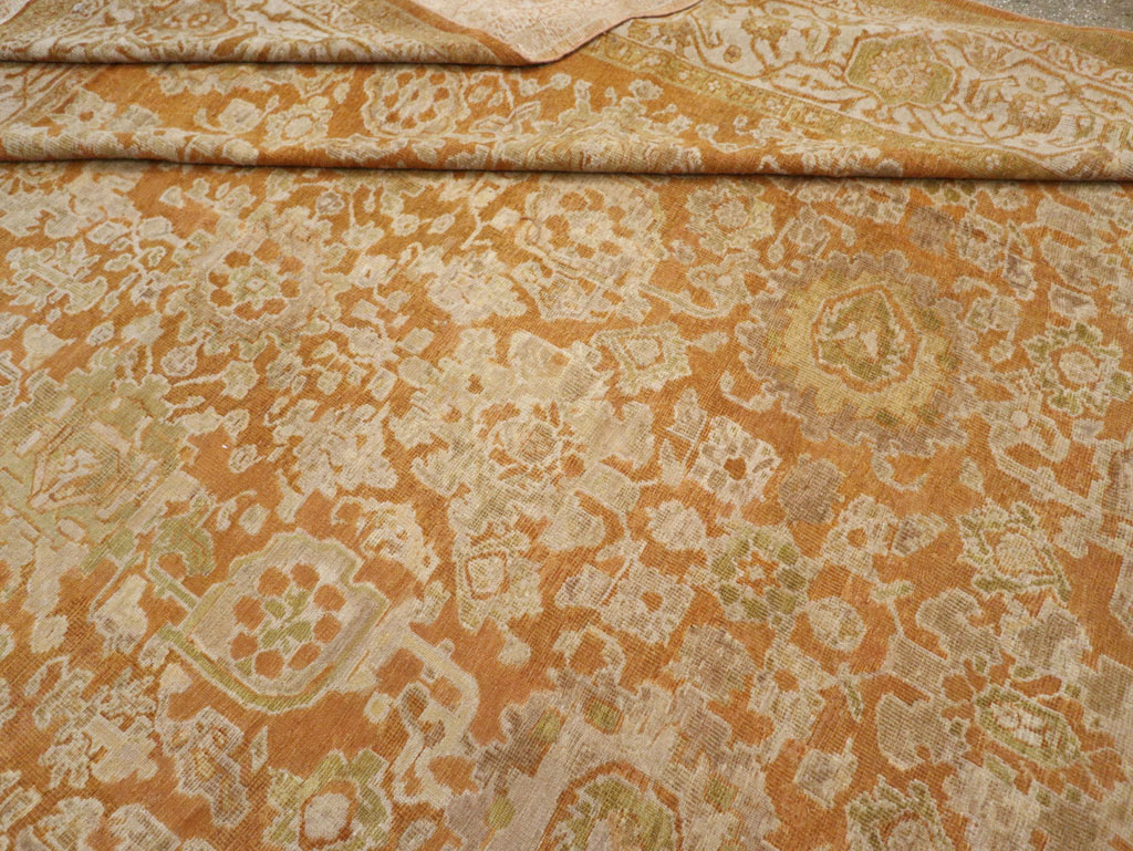 Antique Persian Mahal Large Carpet, No.23340 - Gsblank