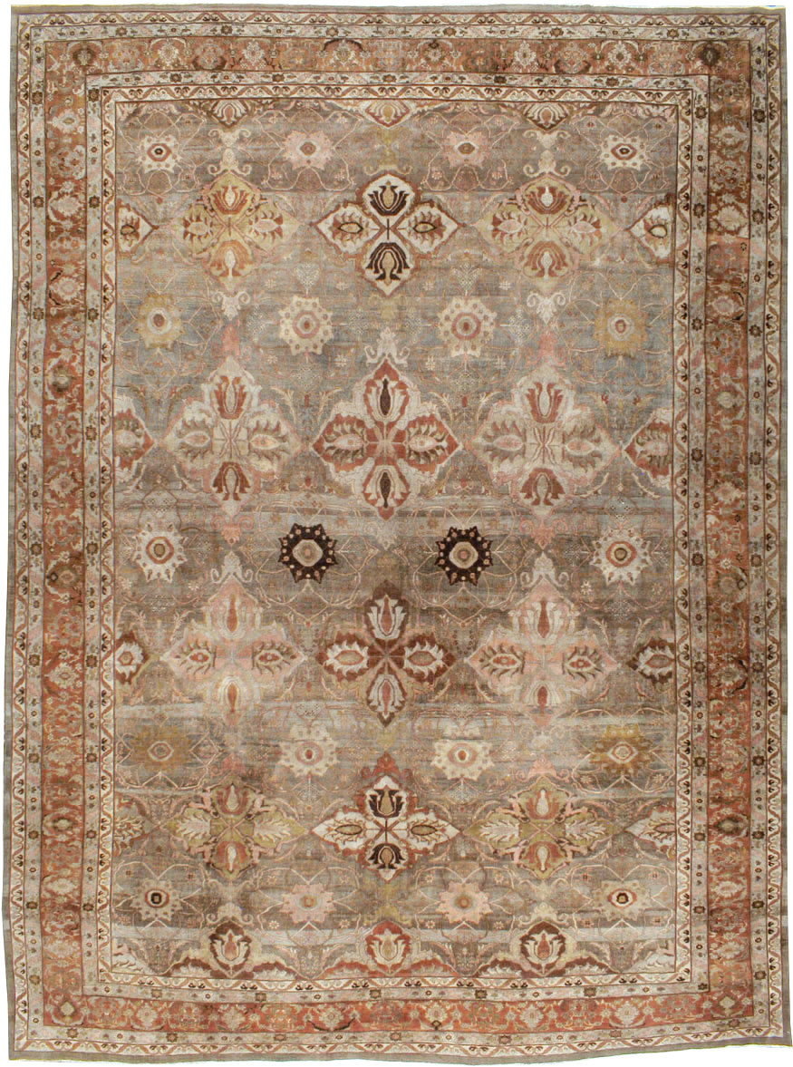 Antique Persian Bidjar Carpet, No.23352 - Gsblank