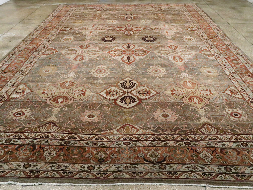 Antique Persian Bidjar Carpet, No.23352 - Gsblank