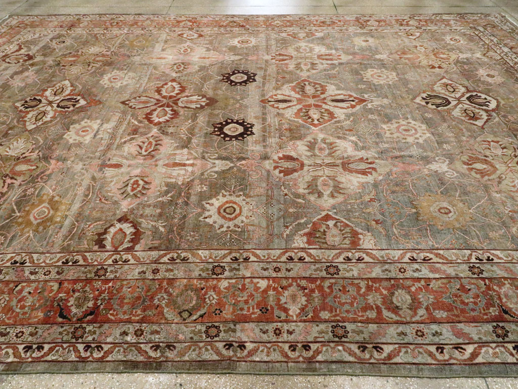 Antique Persian Bidjar Carpet, No.23352 - Gsblank