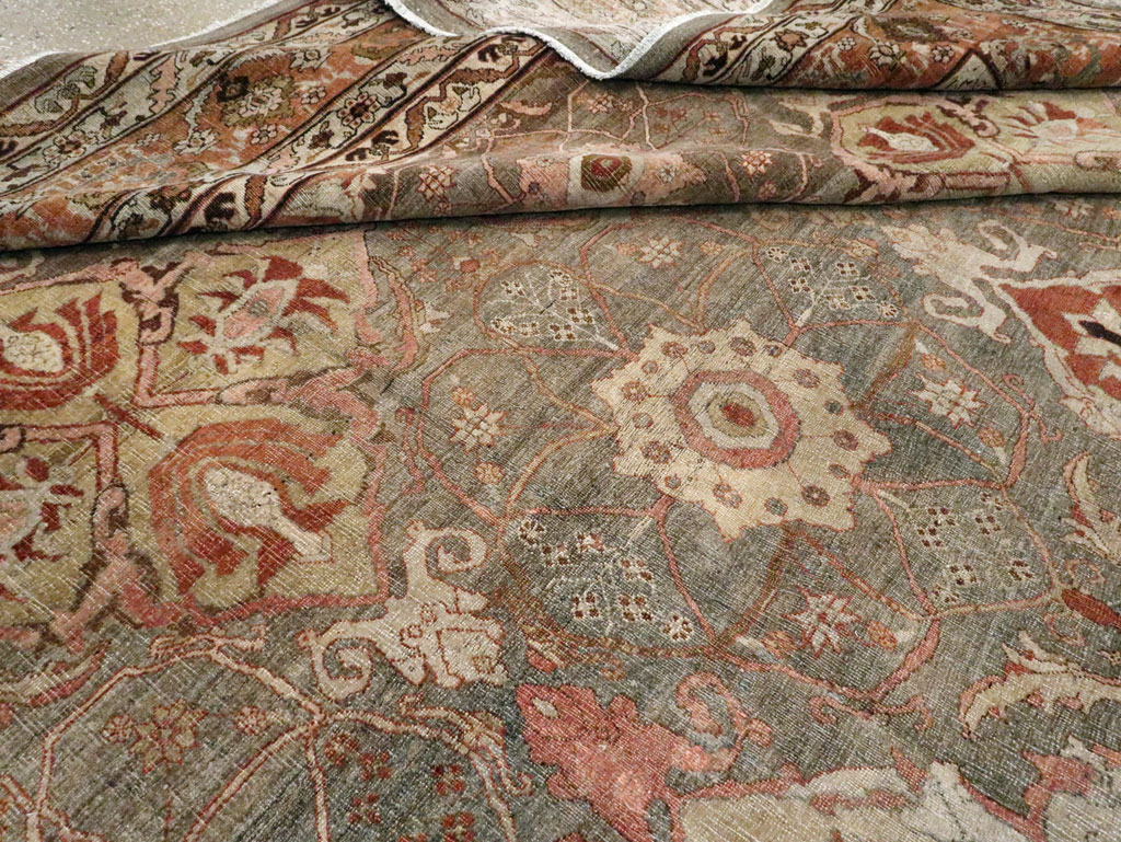 Antique Persian Bidjar Carpet, No.23352 - Gsblank