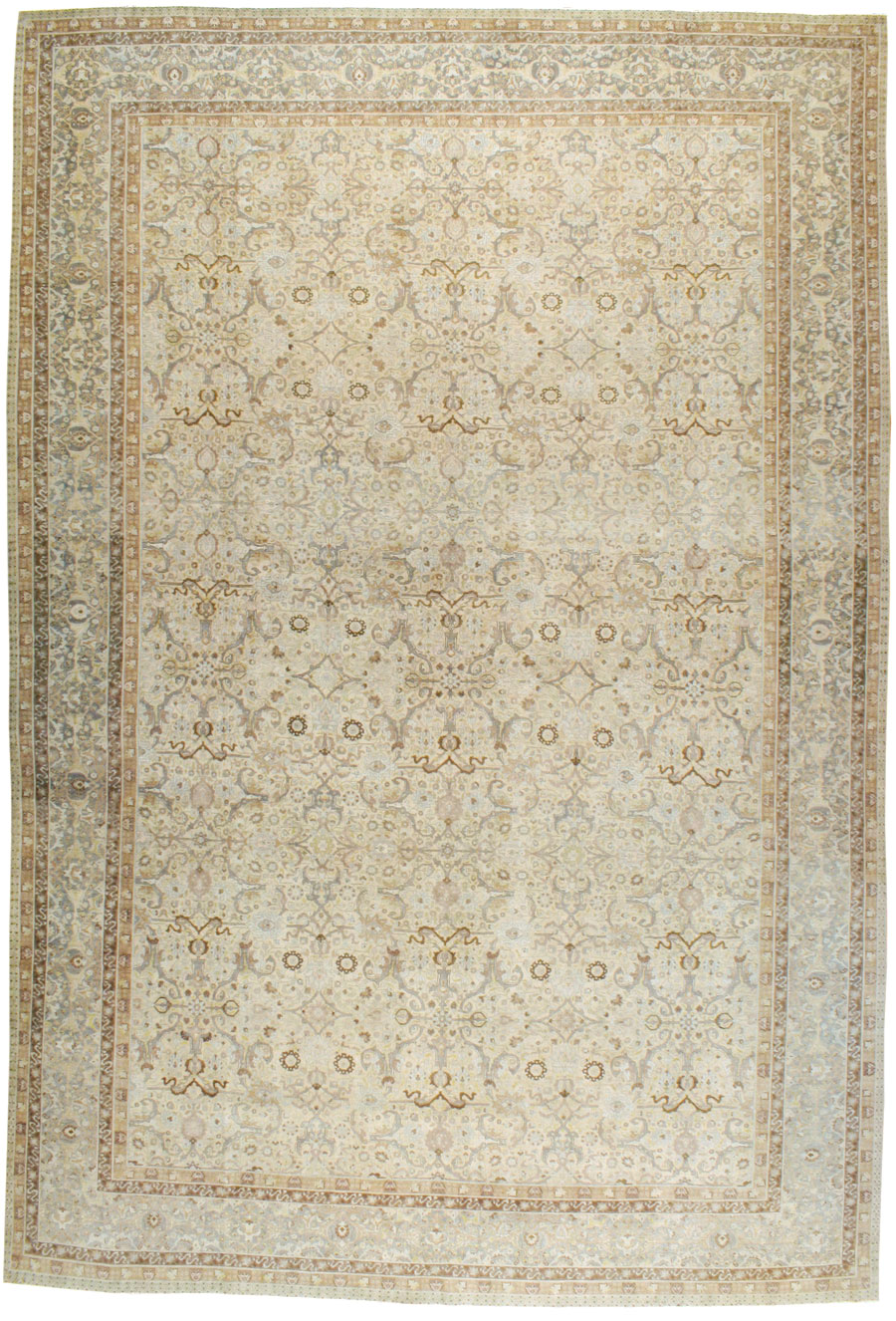 Antique Persian Tabriz Carpet, No.23353 - Gsblank