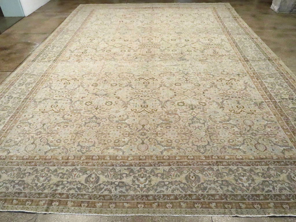Antique Persian Tabriz Carpet, No.23353 - Gsblank