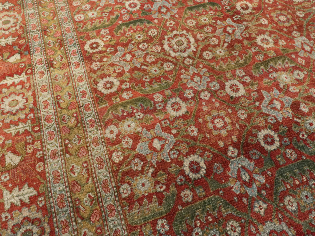 Antique Persian Senneh Malayer Carpet, No.23354 - Gsblank
