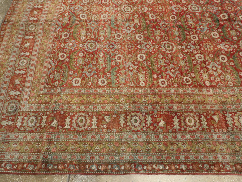 Antique Persian Senneh Malayer Carpet, No.23354 - Gsblank