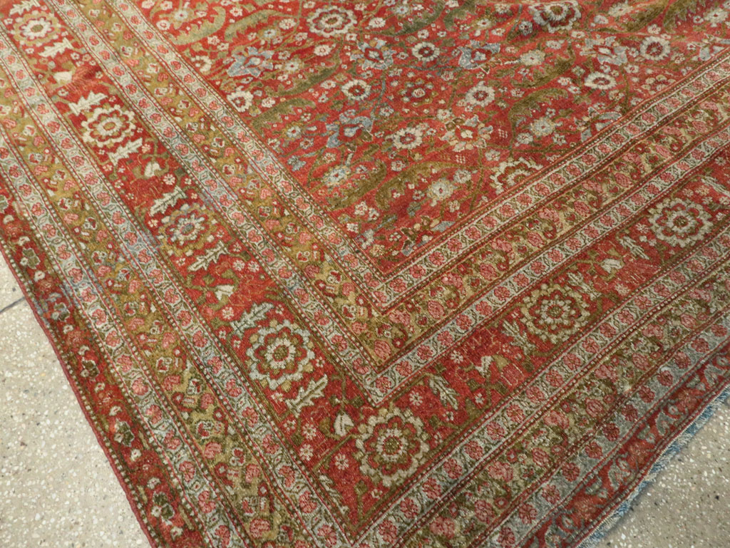 Antique Persian Senneh Malayer Carpet, No.23354 - Gsblank