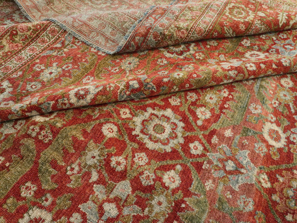 Antique Persian Senneh Malayer Carpet, No.23354 - Gsblank