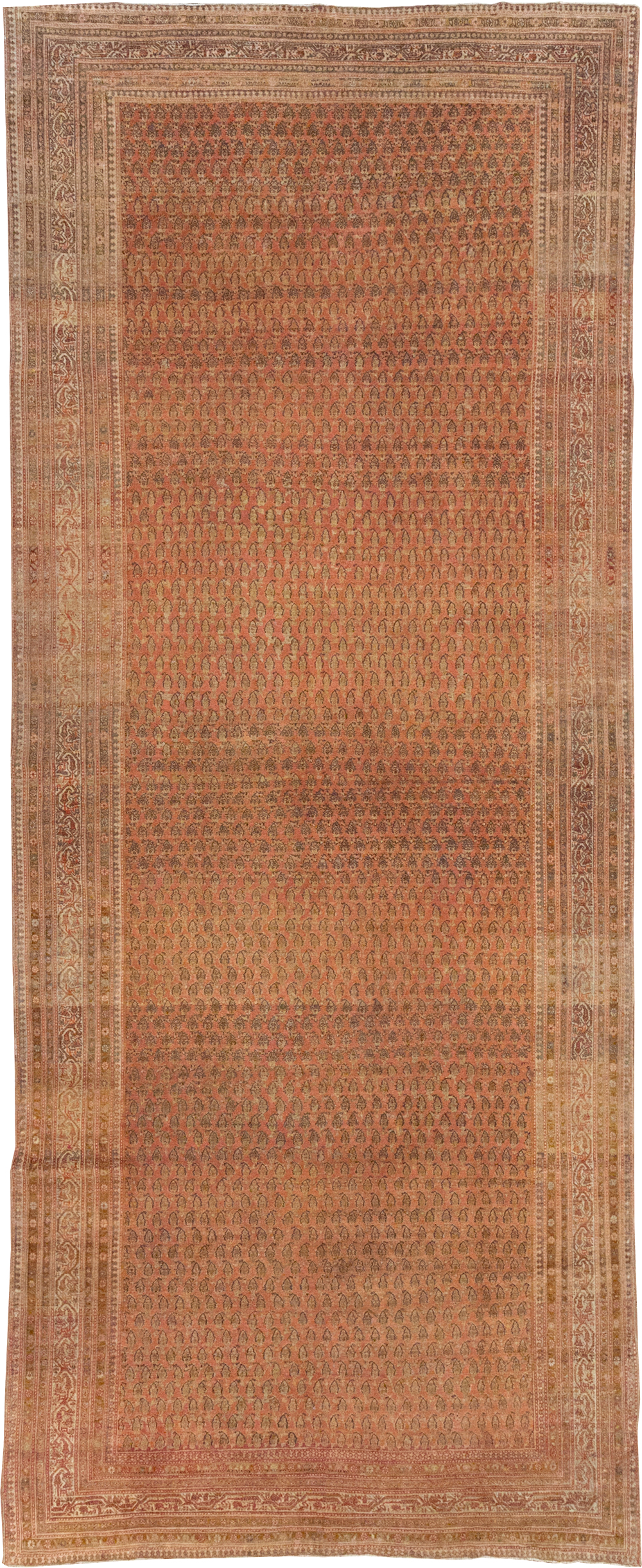 Antique Persian Malayer Gallery Carpet, No.23360 - Gsblank