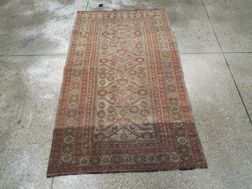 Vintage Persian Baluch  Rug, No.23362 - Gsblank