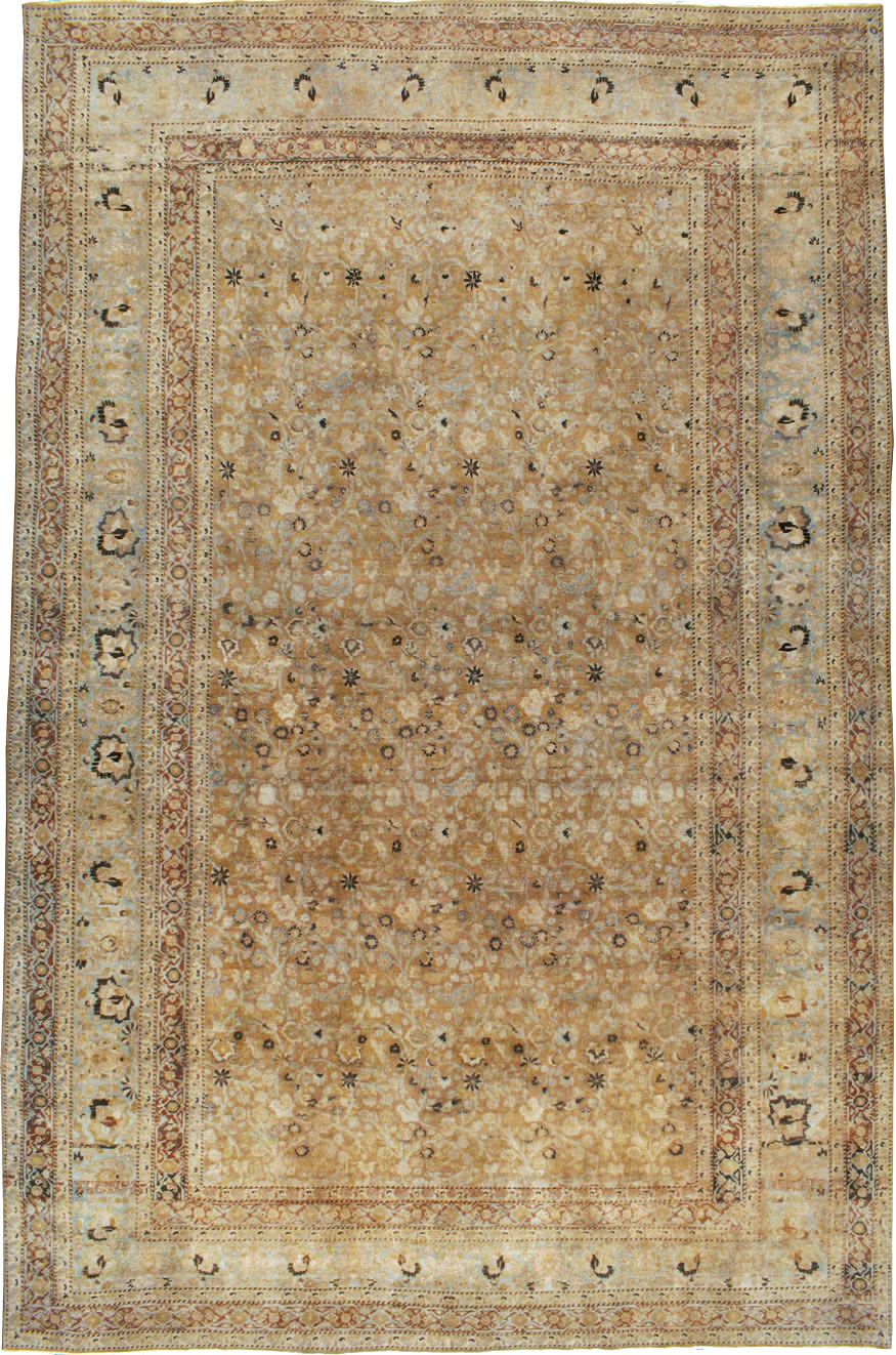 Antique Persian Mashad Carpet, No.23363 - Gsblank