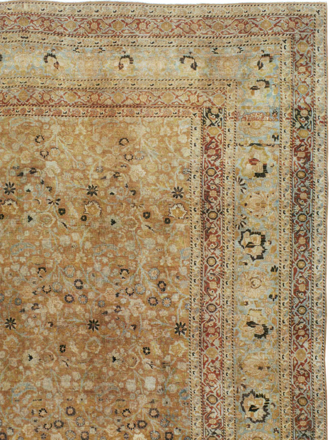 Antique Persian Mashad Carpet, No.23363 - Gsblank