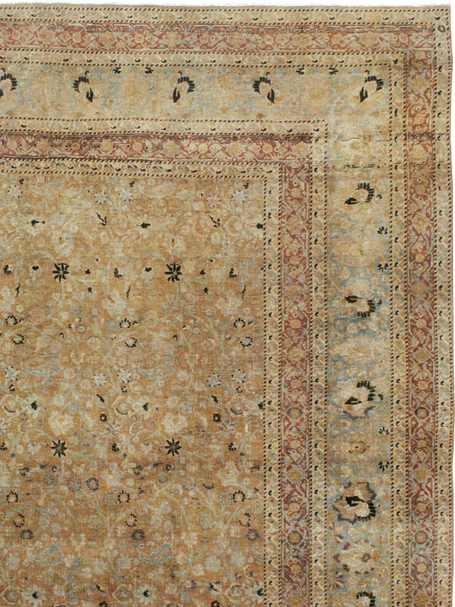 Antique Persian Mashad Carpet, No.23363 - Gsblank
