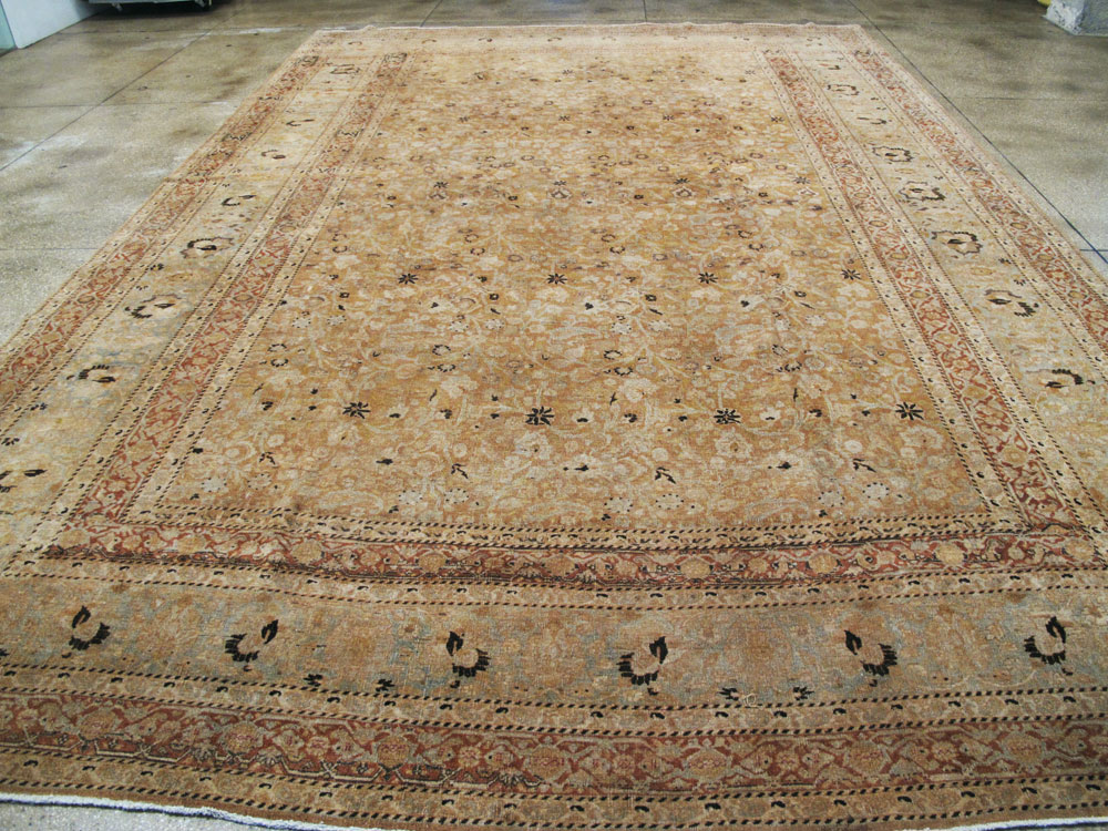 Antique Persian Mashad Carpet, No.23363 - Gsblank