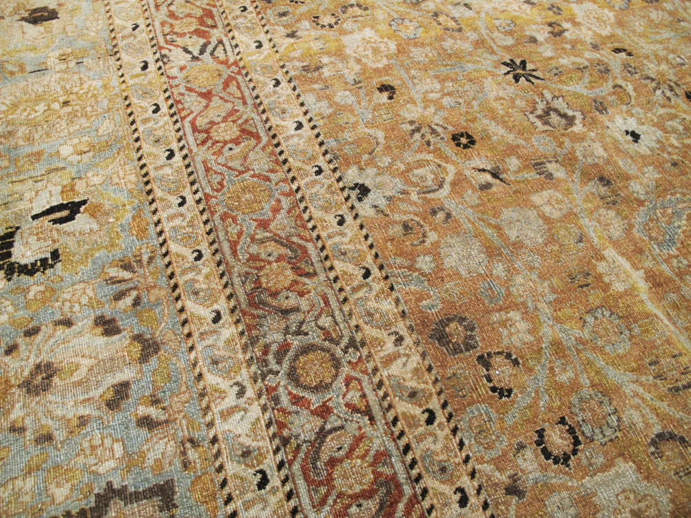Antique Persian Mashad Carpet, No.23363 - Gsblank