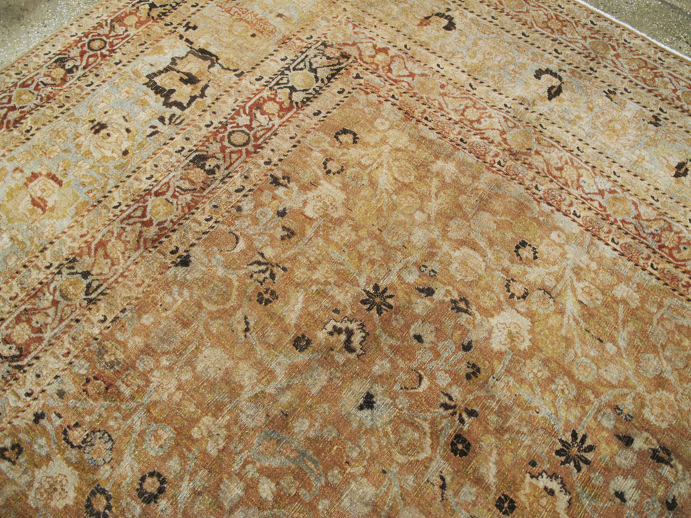 Antique Persian Mashad Carpet, No.23363 - Gsblank