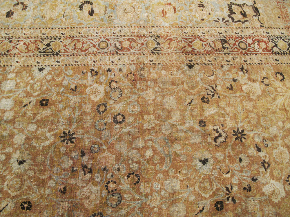 Antique Persian Mashad Carpet, No.23363 - Gsblank