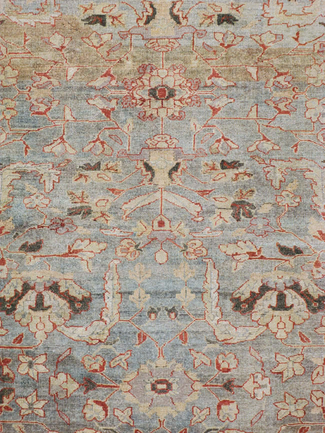 Antique Persian Mahal Carpet, No.23365 - Gsblank