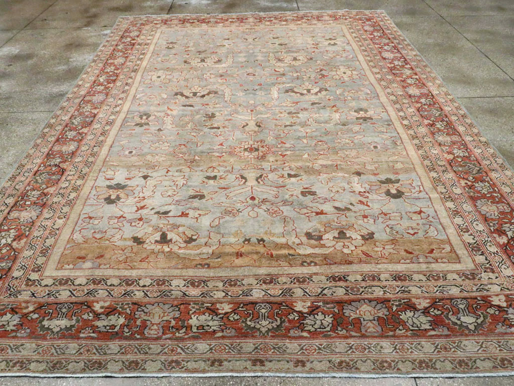 Antique Persian Mahal Carpet, No.23365 - Gsblank