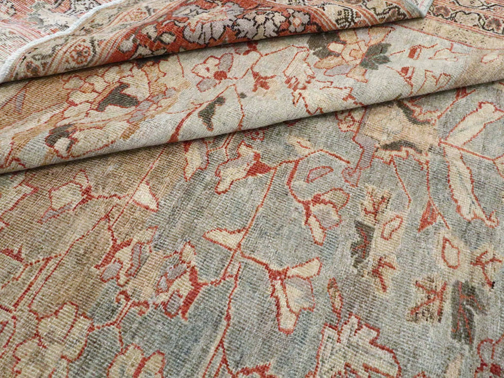 Antique Persian Mahal Carpet, No.23365 - Gsblank