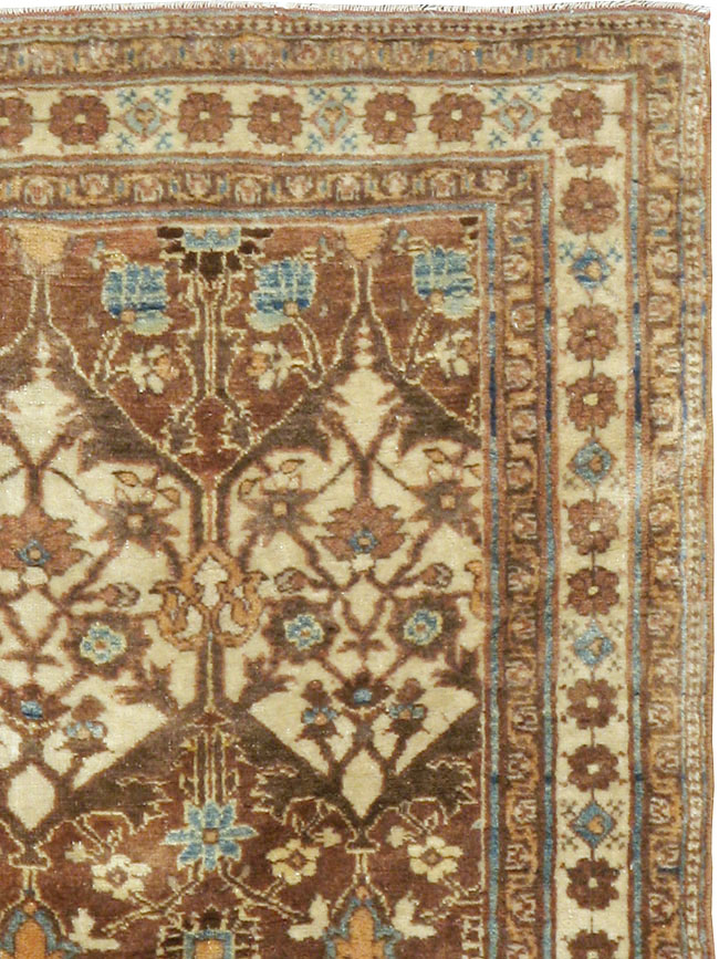 Antique Persian Tabriz Hagi Jalili Rug, No.23372 - Gsblank