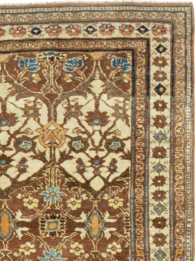 Antique Persian Tabriz Hagi Jalili Rug, No.23372 - Gsblank
