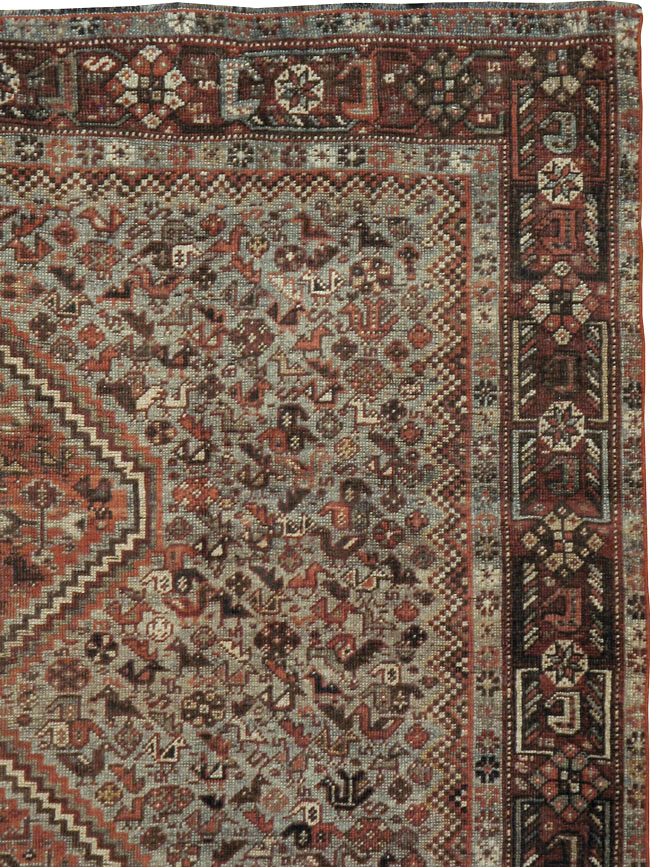 Antique Persian Afshar Rug, No.23373 - Gsblank