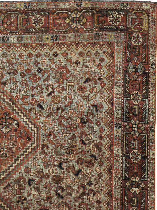 Antique Persian Afshar Rug, No.23373 - Gsblank