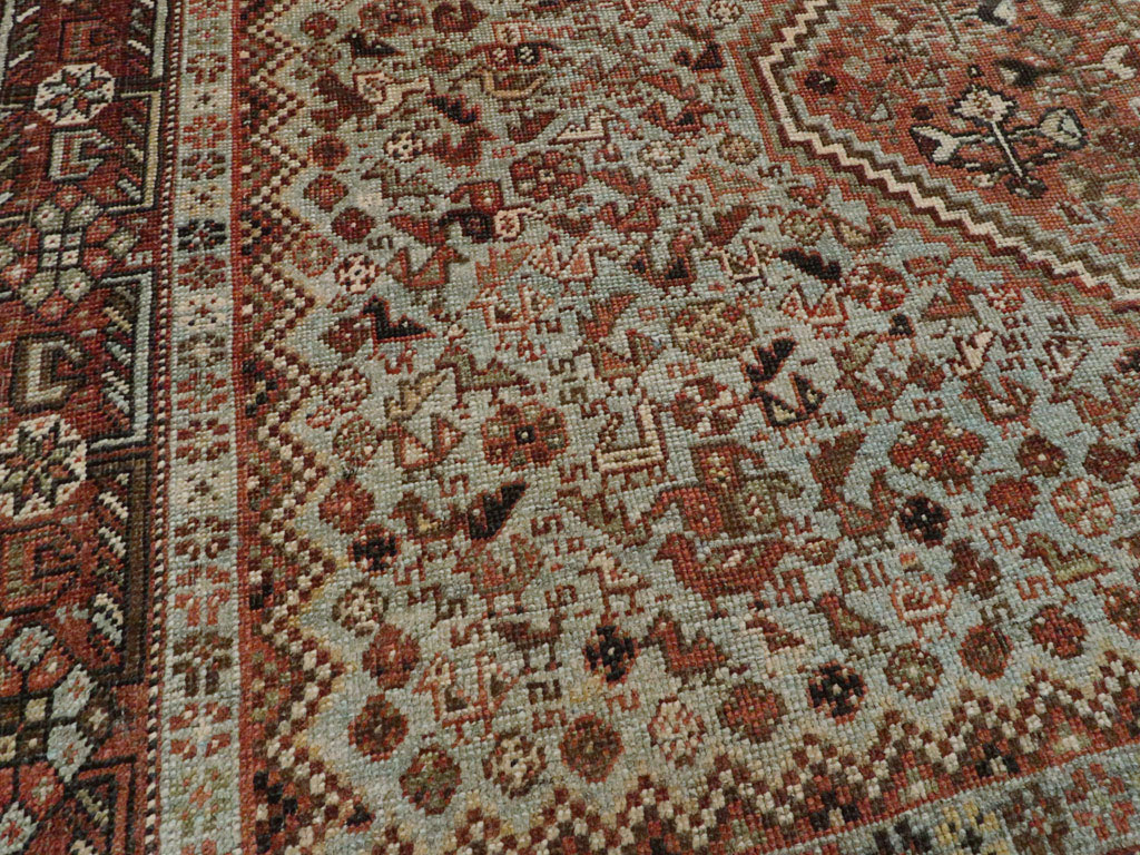 Antique Persian Afshar Rug, No.23373 - Gsblank