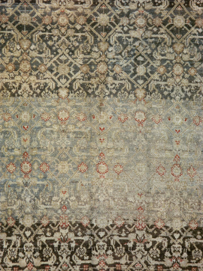 Vintage Persian Malayer Gallery Carpet, No.23384 - Gsblank