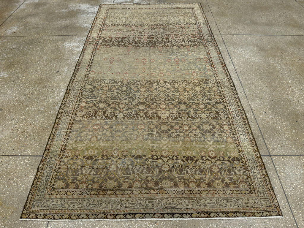 Vintage Persian Malayer Gallery Carpet, No.23384 - Gsblank