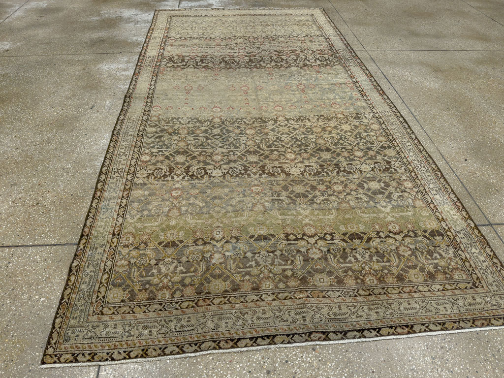Vintage Persian Malayer Gallery Carpet, No.23384 - Gsblank