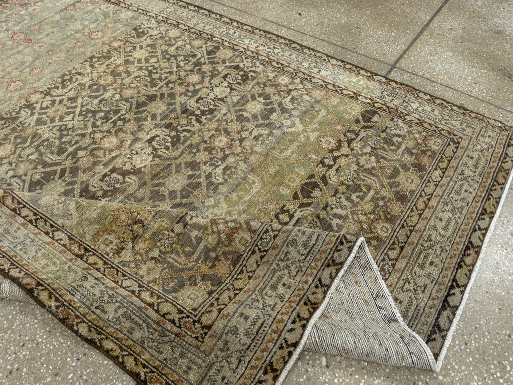 Vintage Persian Malayer Gallery Carpet, No.23384 - Gsblank